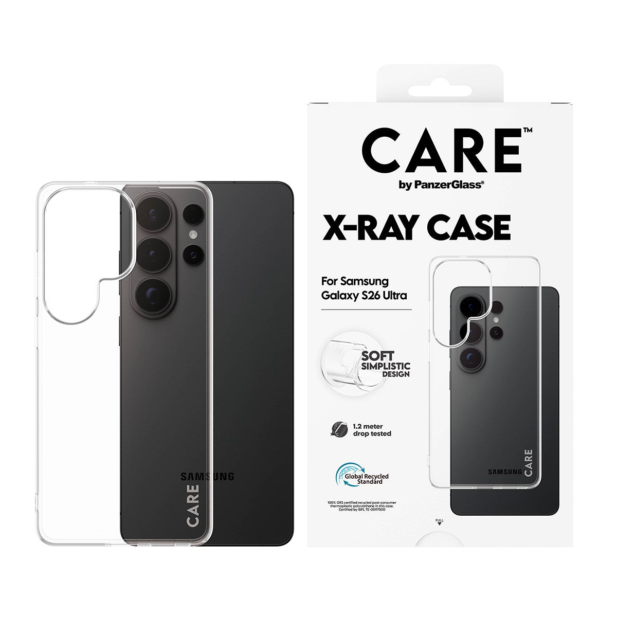 CARE™ by PanzerGlass® X-Ray Case Soft Basic Samsung Galaxy S26 Ultra